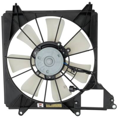Rareelectrical - New Right Cooling Fan Assembly Compatible With Acura Rlx Tech 6 Cyl 3.5L Rlx Base 6 Cyl 3.5L Elite - Image 2