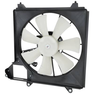 Rareelectrical - New Right Cooling Fan Assembly Compatible With Acura Rlx Tech 6 Cyl 3.5L Rlx Base 6 Cyl 3.5L Elite - Image 4
