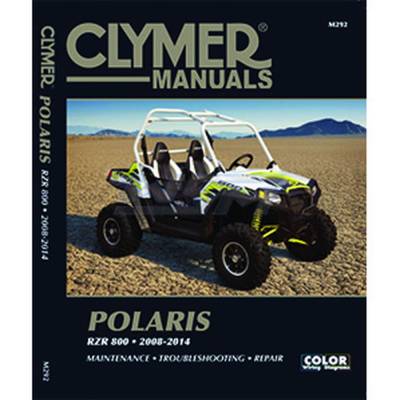New Service Manual Compatible With Polaris Rzr 800Cc By M292