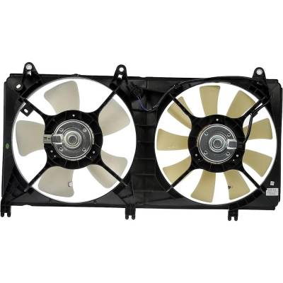 New Dual Cooling Fan Assembly Compatible With Mitsubishi Eclipse Spyder Se 4 Cyl 2.4L Eclipse Gs 4