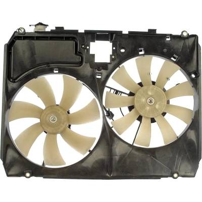 RAREELECTRICAL - New Dual Cooling Fan Assembly Compatible With Toyota Sienna Ce 6 Cyl 3.3L Sienna Xle 6 Cyl 3.3L - Image 2