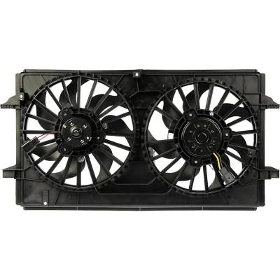 New Dual Cooling Fan Assembly Compatible With Chevrolet Pontiac Saturn G6 Gtp 6 Cyl 3.6L Malibu