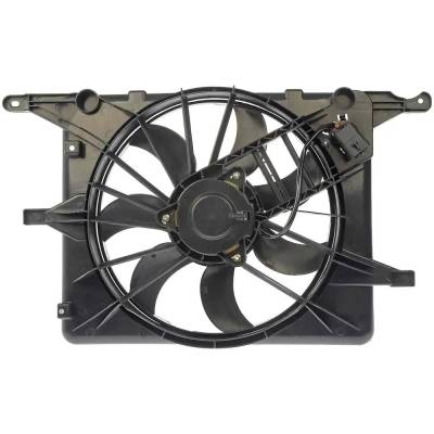 Rareelectrical - New Single Cooling Fan Assembly Compatible With Pontiac Saturn Sky Base 4 Cyl 2.4L Solstice Base 4 - Image 1