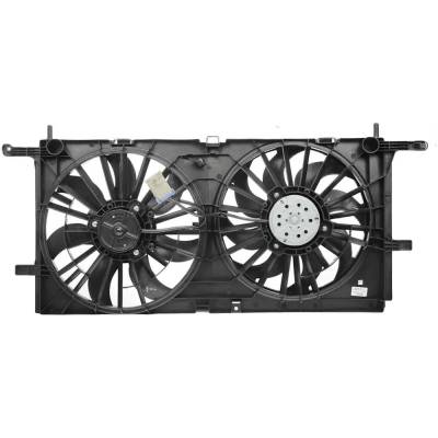 New Dual Cooling Fan Assembly Compatible With Buick Chevrolet Pontiac Uplander Ls 6 Cyl 3.5L