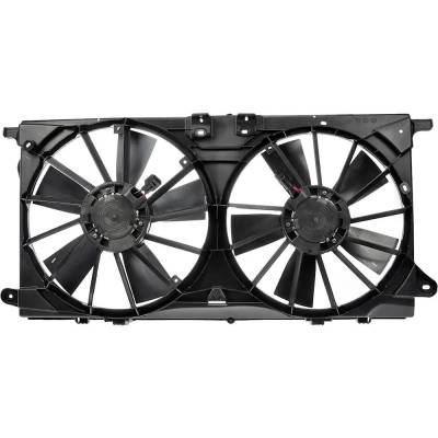 New Dual Cooling Fan Assembly Compatible With Ford Lincoln Navigator L Black Label 6 Cyl 3.5L F-150