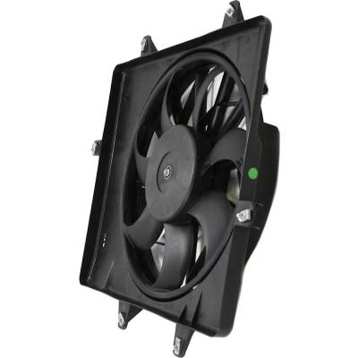 Rareelectrical - New Single Cooling Fan Assembly Compatible With Chrysler Pt Cruiser Lx 4 Cyl 2.4L Pt Cruiser Dream 4 - Image 2