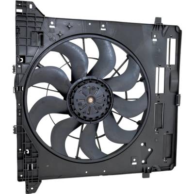 Rareelectrical - New Single Cooling Fan Assembly Compatible With Ford Lincoln Explorer Platinum 6 Cyl 3.0L Aviator - Image 4