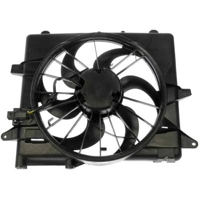 New Cooling Fan Assembly Compatible With Ford Mustang Base 6 Cyl 4.0L Mustang Shelby Gt500kr 8 Cyl