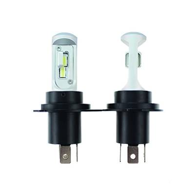 Led Headlight Bulb Pair Compatible With H4/Hb2/9003 Socket 4800 Lumens 6500K White 6-32V Aircraft