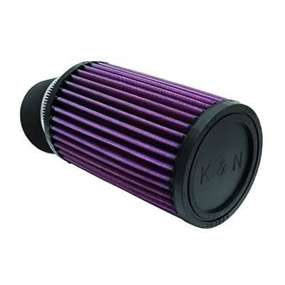 Universal Clamp-On Air Filter 62Mm X 51Mm Flange High Flow Washable Reusable Atv Utv Compatible With