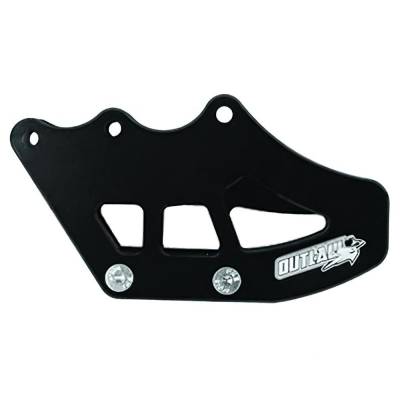 Black Rear Chain Guide Compatible With 2006-2012 Kawasaki Kxf250 Kxf450 Klx450r Motocross Off-Road