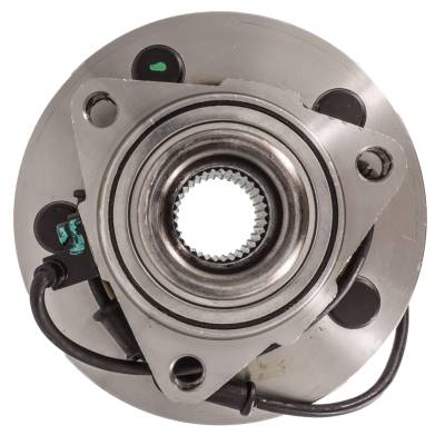 Rareelectrical - Front Hub Bearing Assembly Compatible With 2002-2005 Dodge Ram 1500 3-Lug Abs 515073 Bolt-On Direct - Image 4
