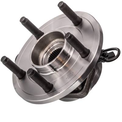 Front Hub Bearing Assembly Compatible With 2005-2011 Mitsubishi Raider Ram Dakota 5-Lug Abs 513229