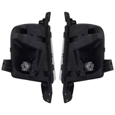 Rareelectrical - New Pair Of Daytime Running Lights Compatible With Ford Edge 2019 2020 2021 2022 2023 By Part - Image 1
