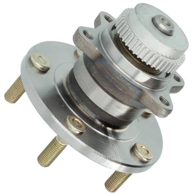 Rear Hub Bearing Assembly Compatible With 1997-2004 Mitsubishi Diamante 5-Lug Abs 512506 Bolt-On
