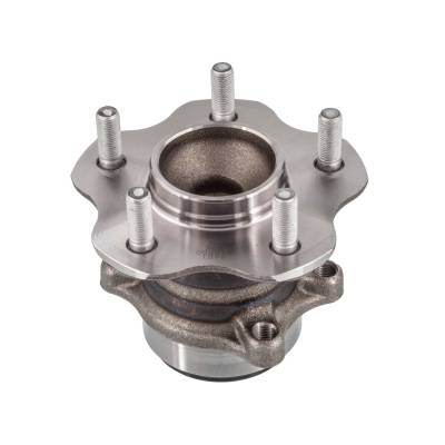 Rareelectrical - Rear Hub Bearing Assembly Compatible With 2013-2017 Nissan Leaf 5-Lug Abs 512550 Bolt-On Direct Fit - Image 2