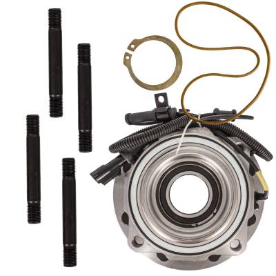 Rareelectrical - Front Hub Bearing Assembly Compatible With 2005-2010 Ford F-350 Super Duty 8-Lug Abs 515082 Bolt-On - Image 4