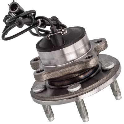 Rareelectrical - Rear Hub Bearing Assembly Compatible With 2003-2009 Jaguar Xj8 Xjr Super V8 5-Lug Abs 513169 Bolt-On - Image 2