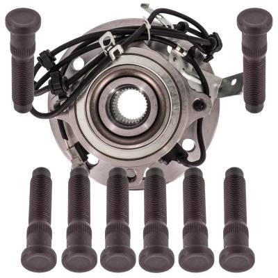 Rareelectrical - Front Hub Bearing Assembly Compatible With 1994-1999 Dodge Ram 3500 Van 4-Lug Abs 515068 Bolt-On - Image 4