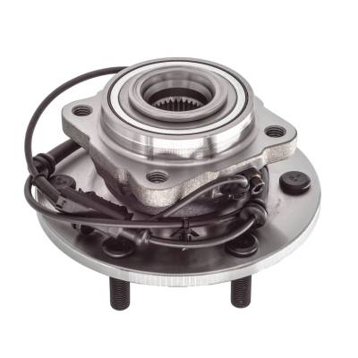 Front Hub Bearing Assembly Compatible With 2012-2015 Nissan Armada 4-Lug Abs 541014 Bolt-On Direct