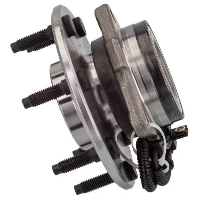 Front Hub Bearing Assembly Compatible With 2000-2004 Ford F-150 Heritage 4Wd Front 4Wd 3-Lug Without