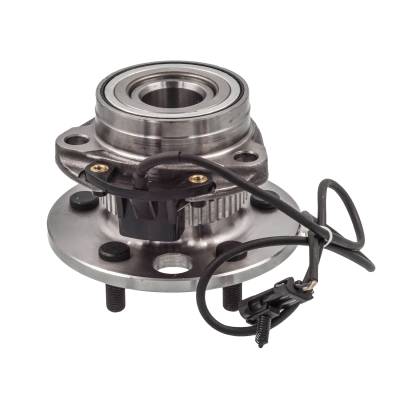 Rareelectrical - Front Hub Bearing Assembly Compatible With 1990-1994 Gmc Safari 3-Lug Abs 515005 Bolt-On Direct Fit - Image 2