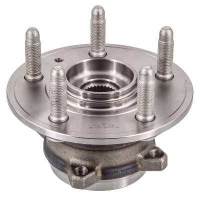 Rareelectrical - Front Hub Bearing Assembly Compatible With 2012-2024 Tesla X 5-Lug Without Abs 931008 Bolt-On Direct - Image 3