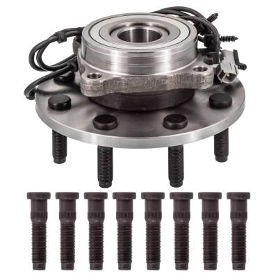 Rareelectrical - Front Hub Bearing Assembly Compatible With 2000-2002 Dodge Ram 2500 3500 Van 4-Lug Abs 515063 - Image 2