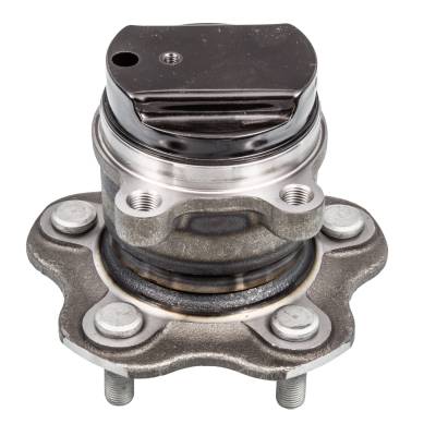 Rareelectrical - Rear Hub Bearing Assembly Compatible With 2008-2015 Nissan Rogue Select 4-Lug Abs 512398 Bolt-On - Image 2