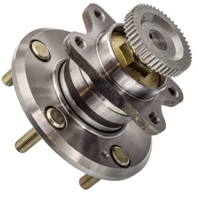 Rear Hub Bearing Assembly Compatible With 2001-2005 Hyundai Xg350 5-Lug Abs 512189 Bolt-On Direct