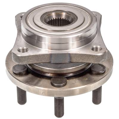 Rareelectrical - Front Hub Bearing Assembly Compatible With 1990-1996 Dodge Viper 6-Lug Without Abs 513109 Bolt-On - Image 2