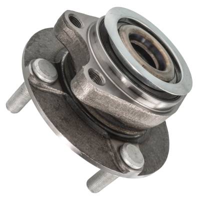 Front Hub Bearing Assembly Compatible With 2007-2012 Nissan Versa 4-Lug Without Abs 513373 Bolt-On