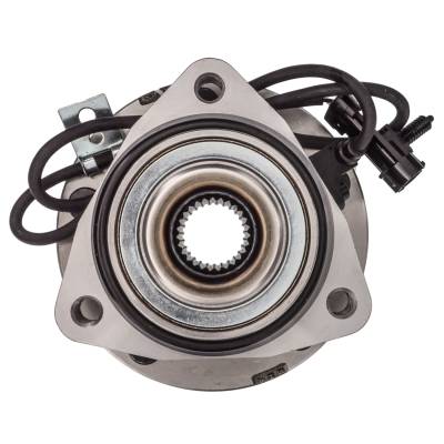 Rareelectrical - Front Hub Bearing Assembly Compatible With 1997-2005 Chevrolet S10 Gmc Sonoma Jimmy 5-Lug Abs - Image 4