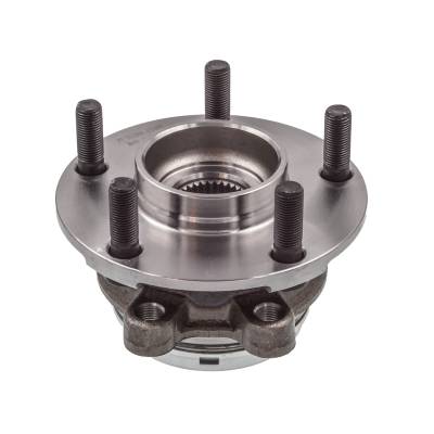 Rareelectrical - Front Hub Bearing Assembly Compatible With 2009-2012 Nissan Quest 5-Lug Abs 513306 Bolt-On Direct - Image 3