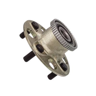 Rear Hub Bearing Assembly Compatible With 2000-2006 Honda Insight 4-Lug Abs 512264 Bolt-On Direct