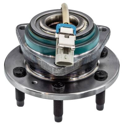 Rareelectrical - Rear Hub Bearing Assembly Compatible With 2004-2011 Cadillac Srx Sts 6-Lug Abs 89047639 89047669 - Image 2