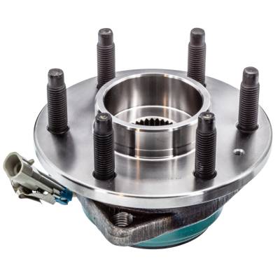 Rareelectrical - Rear Hub Bearing Assembly Compatible With 2004-2011 Cadillac Srx Sts 6-Lug Abs 89047639 89047669 - Image 3