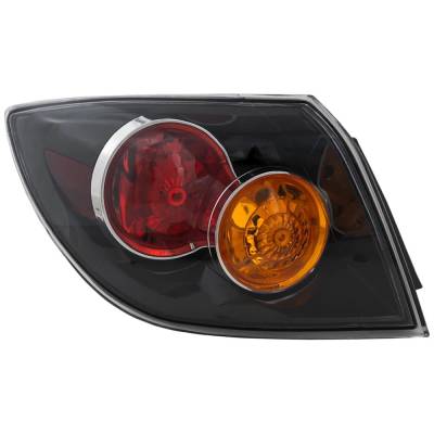 Rareelectrical - Tail Light Compatible With 2007-2009 Mazda 3 3 Sport 2.0L 2.3L I4 Left Driver Side 156Hp Replaces - Image 2