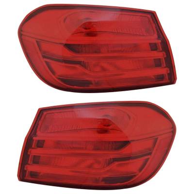 Rareelectrical - New Pair Of Tail Lights Compatible With Bmw 2.0L 3.0L 2014 2015 2016 2017 By Part Numbers 63 21 7 - Image 4