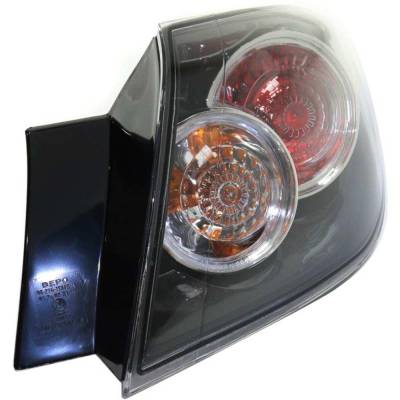 Rareelectrical - New Tail Light Compatible With 2007-2009 Mazda 3 3 Sport 2.0L 2.3L I4 Right Passenger Side Halogen - Image 3