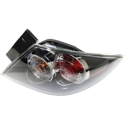 Rareelectrical - New Tail Light Compatible With 2007-2009 Mazda 3 3 Sport 2.0L 2.3L I4 Right Passenger Side Halogen - Image 4