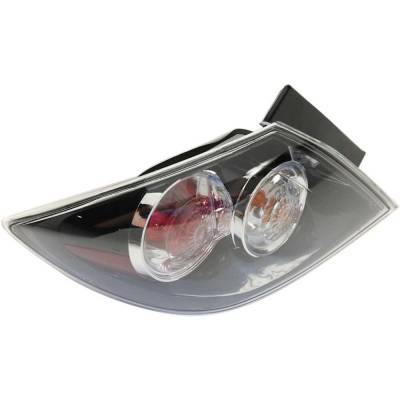 Rareelectrical - New Tail Light Compatible With 2007-2009 Mazda 3 3 Sport 2.0L 2.3L I4 Left Driver Side Halogen - Image 4