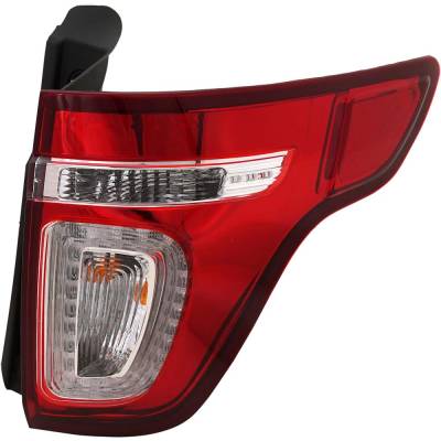 Rareelectrical - New Right Tail Lights Compatible With Ford Explorer Explorer Sport Police Interceptor Utility 2.0L - Image 1