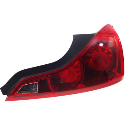 Rareelectrical - Tail Light Compatible With 2008-2015 Infiniti G37 Q60 3.7L V6 Vq37vhr Right Passenger Side Halogen - Image 4
