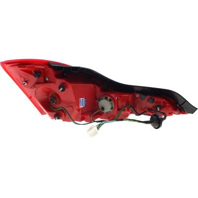 Rareelectrical - Tail Light Compatible With 2008-2015 Infiniti G37 Q60 3.7L V6 Vq37vhr Right Passenger Side Halogen - Image 6