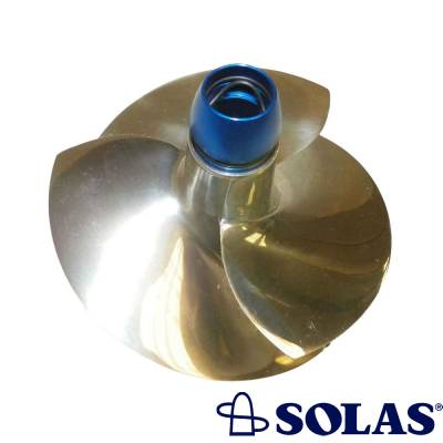 Rareelectrical - New Stainless Steel 3-Blade Impeller 140Mm Compatible With Kawasaki Ultra 150 1176Cc 03-05 750 Sxi - Image 2