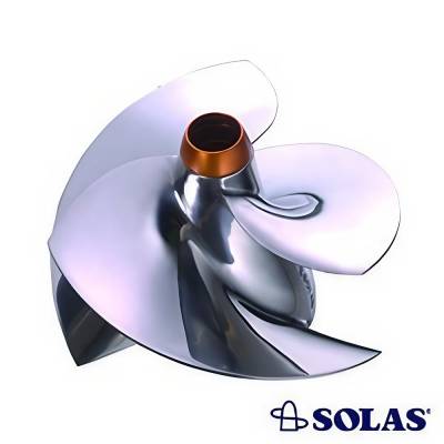 Rareelectrical - New Performance 3-Blade Turbo Impeller 155Mm 18/30 Deg Compatible With 2002-2007 Honda Aquatrax - Image 2
