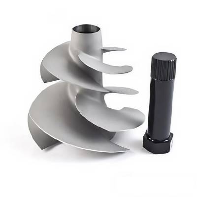 Rareelectrical - New Stainless Twin Prop 161Mm Impeller 13/16 Compatible With 2016-2025 Sea-Doo Gtr 230 20-25 Gtx Std - Image 1