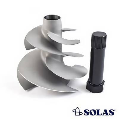 Rareelectrical - New Stainless Twin Prop 161Mm Impeller 13/16 Compatible With 2016-2025 Sea-Doo Gtr 230 20-25 Gtx Std - Image 2