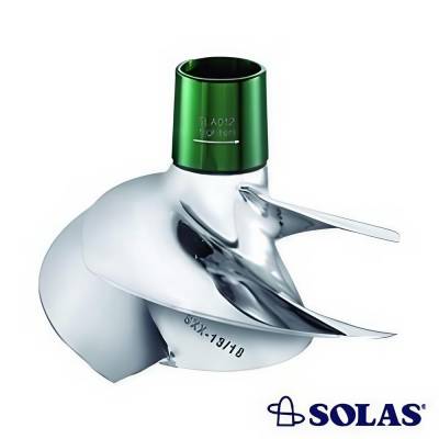 Rareelectrical - New Stainless Steel 13/18 Degree Impeller 161Mm Compatible With 2016-2025 Sea-Doo Gtx Ltd 300 Gtx - Image 2